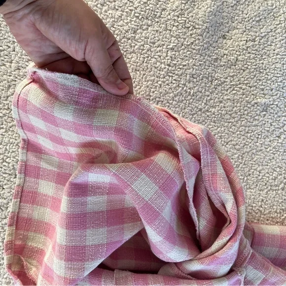 CIDER Elegant Pink and White Mini Dress coquette Femenine (reduced to small) - Picture 9 of 10